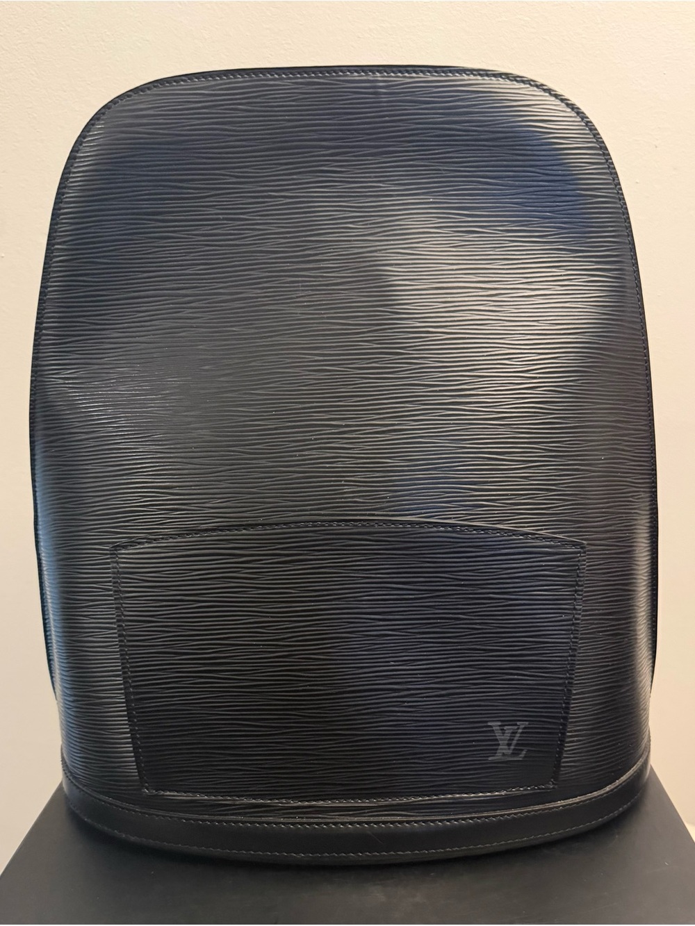 Louis Vuitton Black Epi Leather Gobelins Backpack